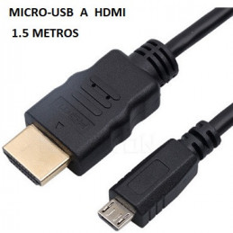 CABLE USB MICRO 5 TO HDMI...