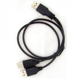 CABLE USB (1)PLUG   (2)PLUG...