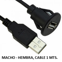 CONECTOR USB - MACHO -...