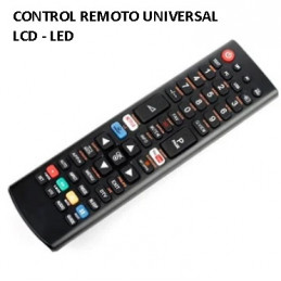 CONTROL REMOTO TV UNIVERSAL...